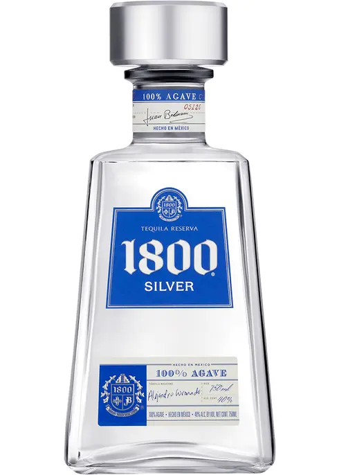1800 Silver Tequila 1L
