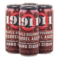 1911 Maple Bourbon Aged Cider 16oz 4pk Cn