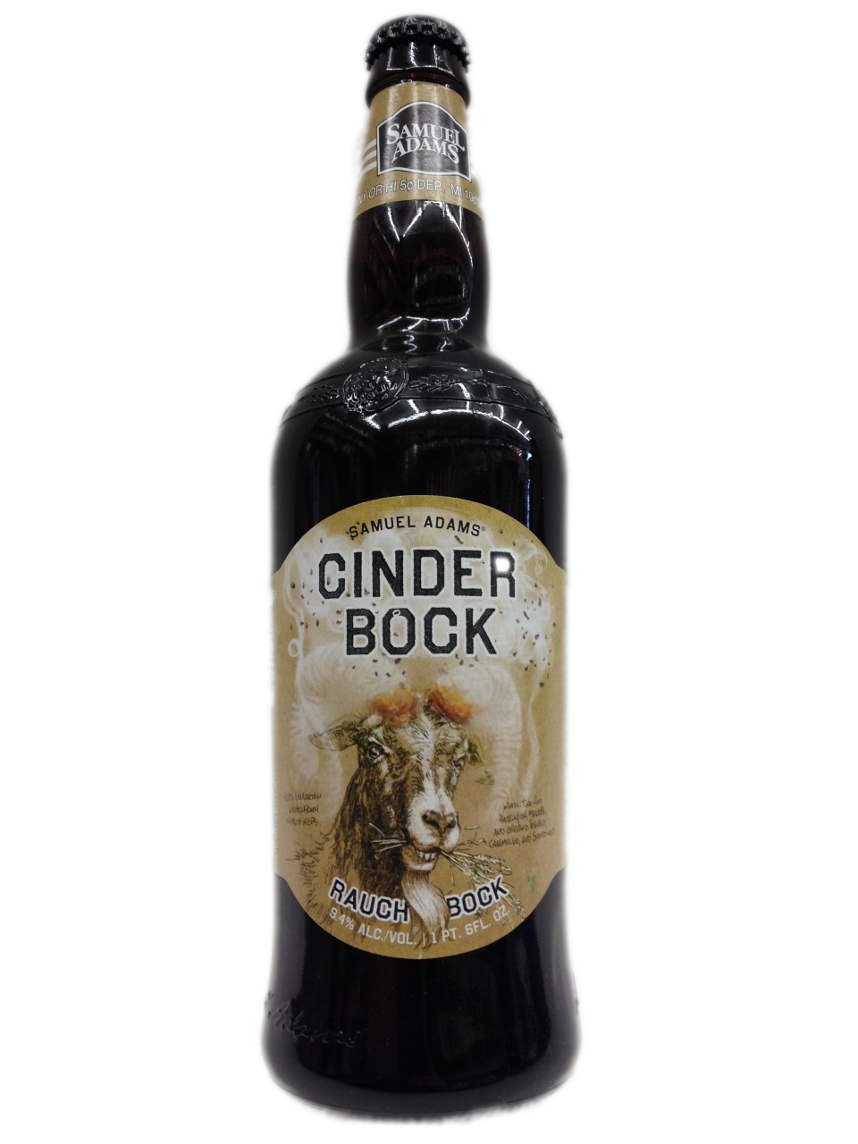 SAM ADAMS CINDER BOCK RAUCH 25OZ-25OZ-Beer - Luekens Wine & Spirits