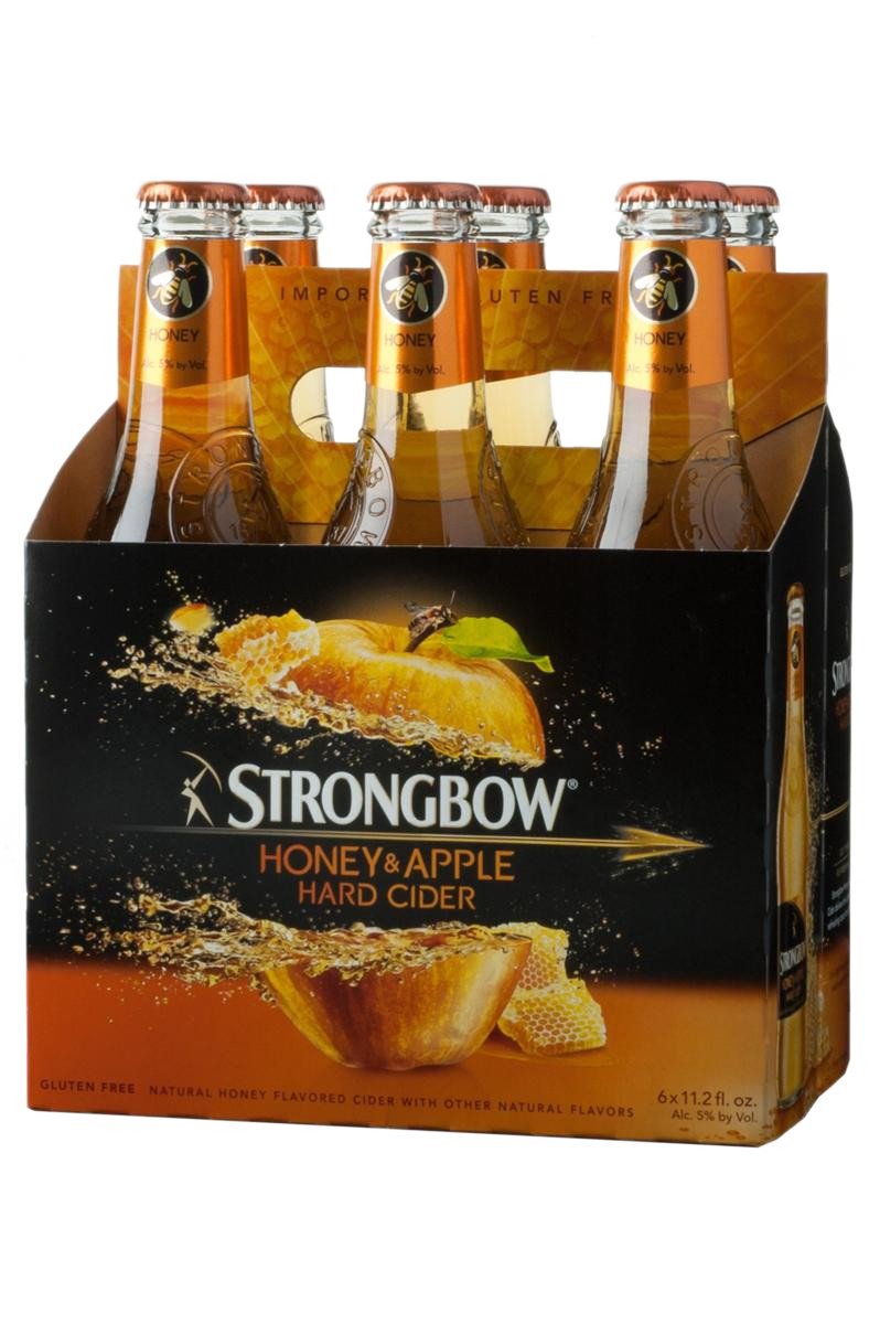 STRONGBOW HONEY APPLE CIDER 6PK NR-Beer - Luekens Wine & Spirits