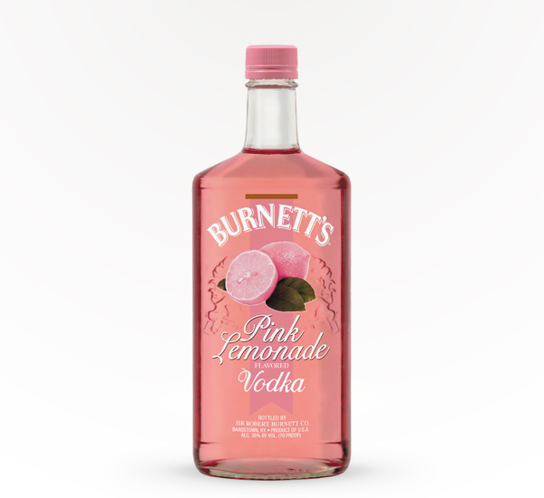 Burnetts Pink Lemonade Vodka 1 75l Luekens Wine Spirits