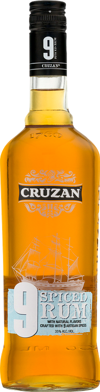 Cruzan 9 Spiced Rum 750ml