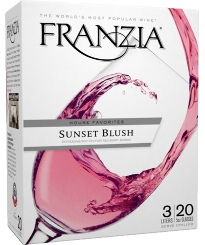 Franzia Sunset Blush 3 0l Luekens Wine Spirits