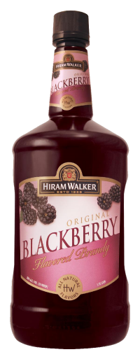 HIRAM WALKER Blackberrry Brandy 70 Proof 1.75L