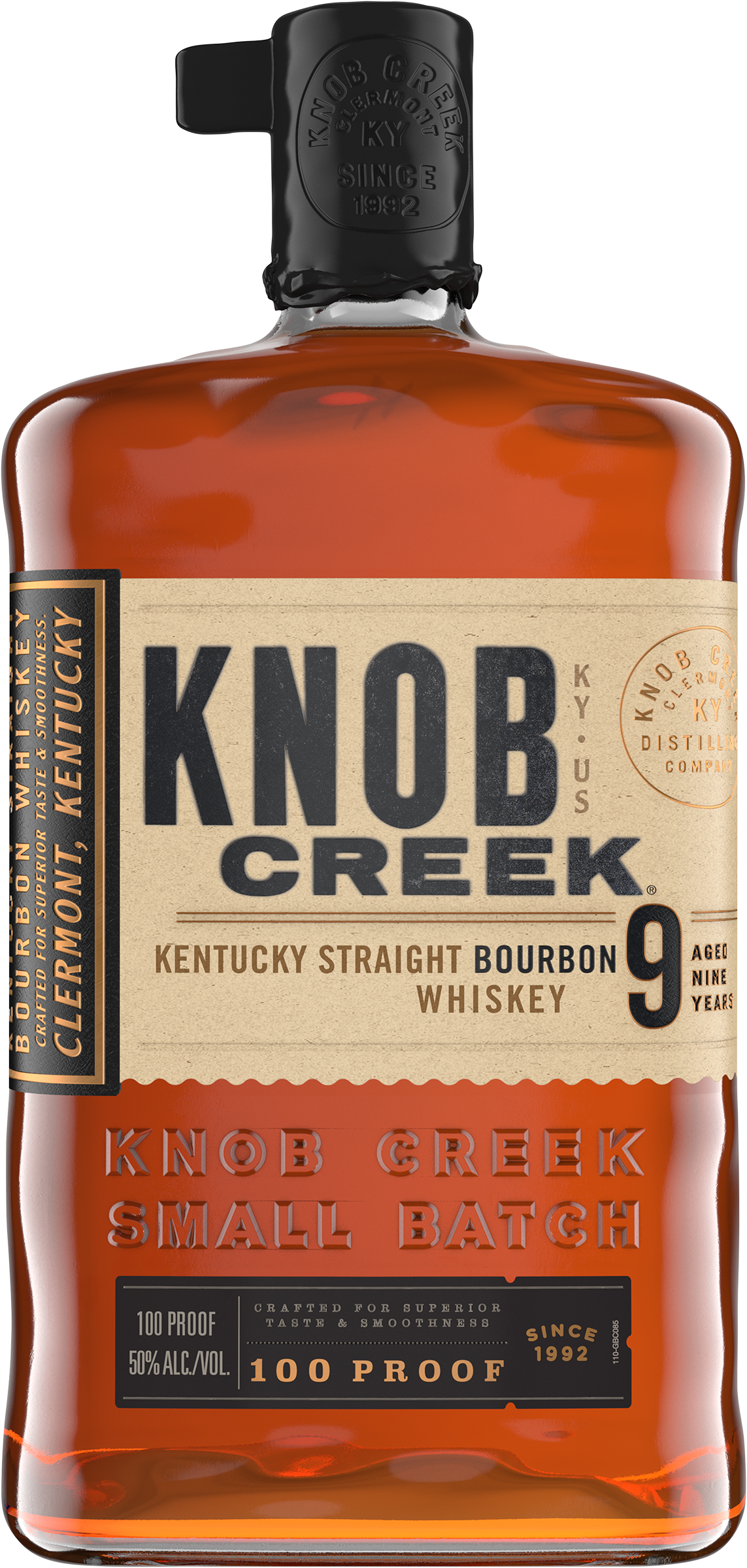 Knob Creek Kentucky Straight Bourbon Whiskey, Whisky Americain 50