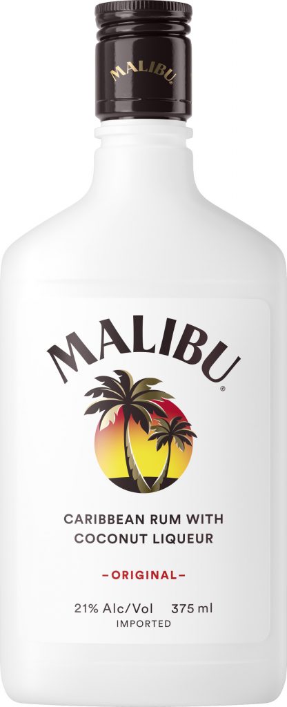 Malibu Coconut Rum 375ml - Luekens Wine & Spirits