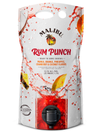 Malibu Rum Caribbean Cocktail Rum Punch 1.75L pouch