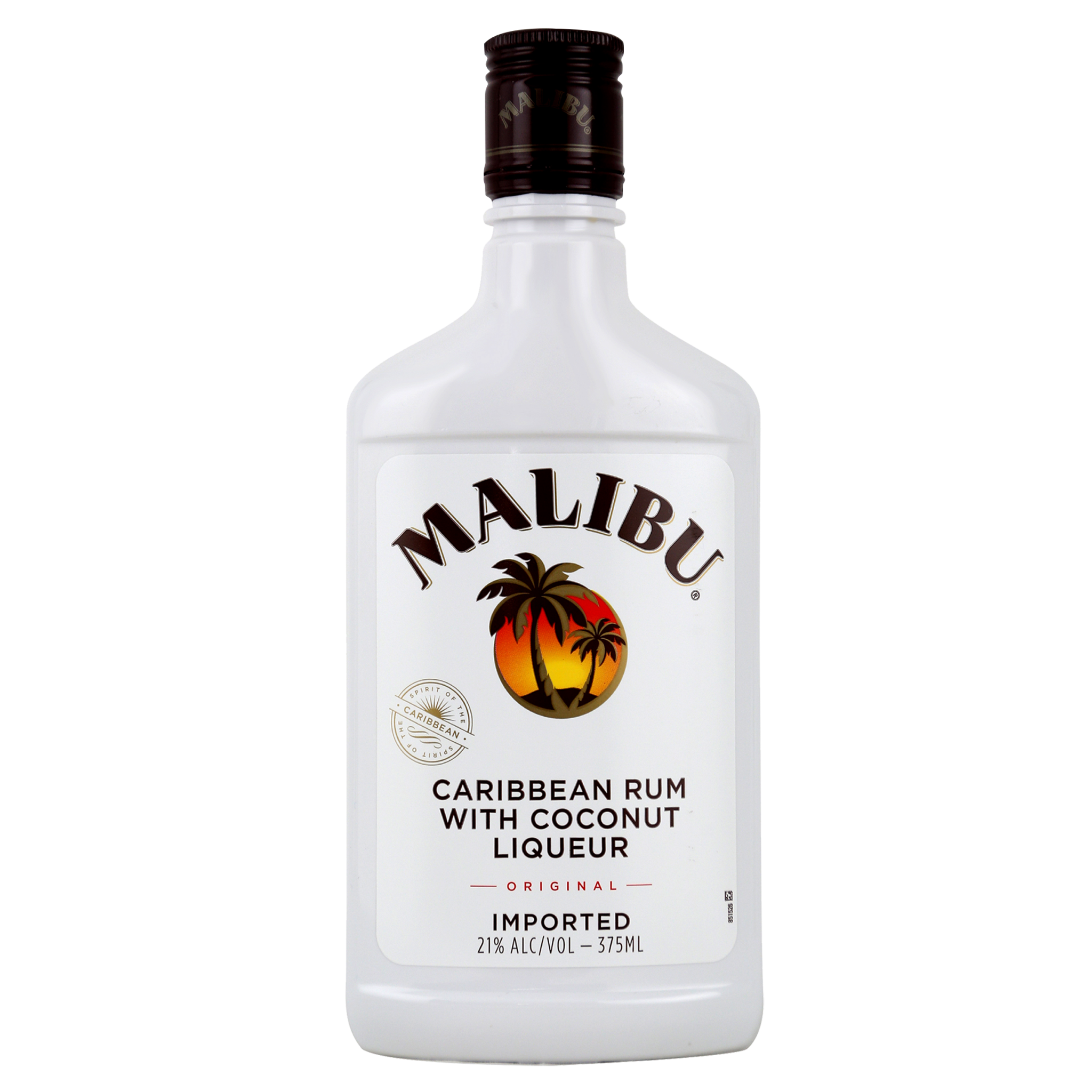 Malibu Coconut Rum 375ml - Luekens Wine & Spirits