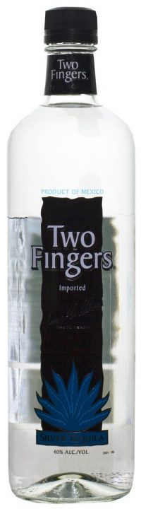 Two Fingers Silver Tequilla