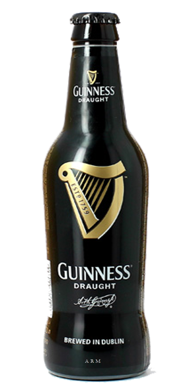 Guinness draught bottle