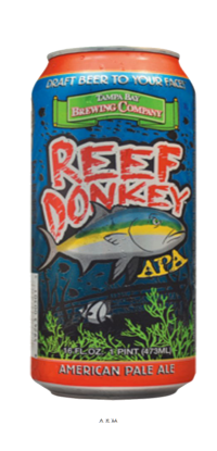 Tampa Bay Brewing Reef Donkey 16oz 4pk Cn