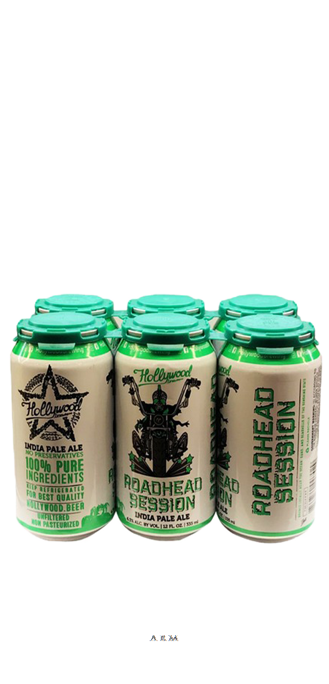 175816-HOLLYWOOD-ROADHEAD-SESSION-IPA-12OZ-6PK-CN - Luekens Wine & Spirits