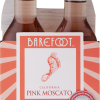 BAREFOOT PINK MOSCATO 4PK_187ML_Wine_WHITE WINE