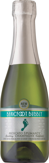 Barefoot Bubbly Moscato Spumante 187ml 4pk