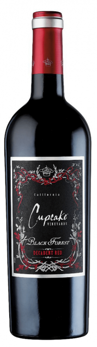 Cupcake Black Forest Decadent Red 750ml