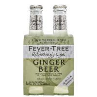 Fever Tree Light Ginger Beer 4pk