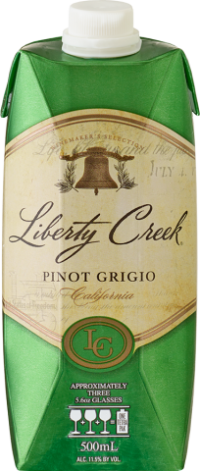 LIBERTY CREEK PINOT GRIGIO 500ML Wine WHITE WINE
