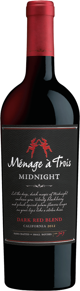 Menage A Trois Midnight Red Wine 750ml Luekens Wine And Spirits