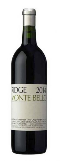 Ridge Monte Bello Cabernet 2014