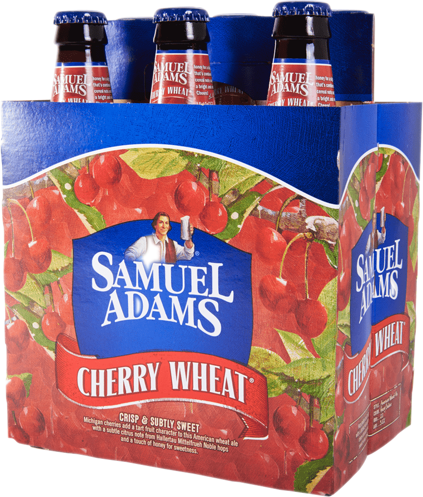 Sam Adams Cherry Wheat 12oz 6pk Btl - Luekens Wine & Spirits