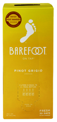 Barefoot Pinot Grigio 3.0L