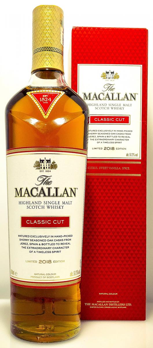 Macallan Classic Cut 2018 Edition Luekens Wine Spirits