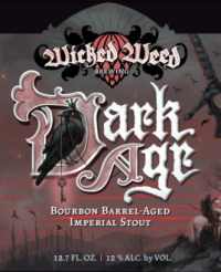 Wicked Weed BA Dark Age Imperial Stout 12.7oz btl sng