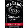 Jack Daniels Whiskey & Cola