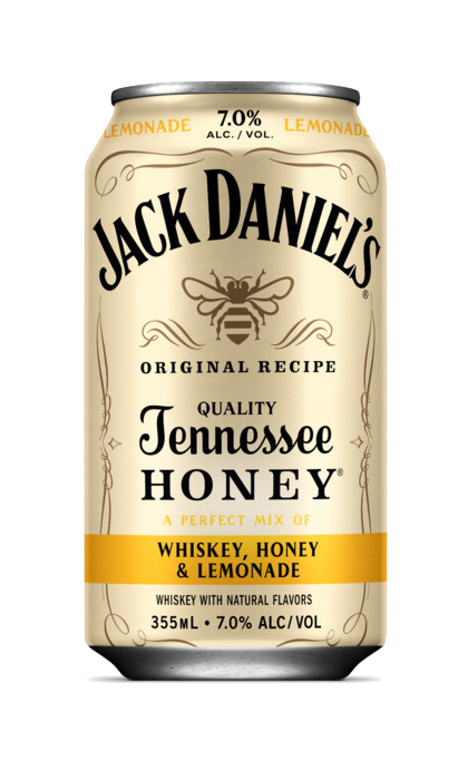 Jack Daniels Whiskey Honey & Lemonade 4pk Can - Luekens Wine & Spirits