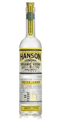 Hanson of Sonoma Organic Meyer Lemon Vodka
