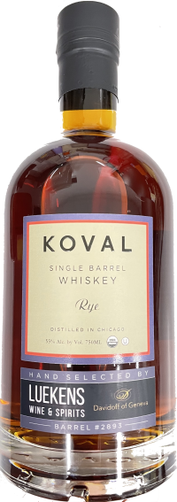 Koval Single Barrel Select Rye
