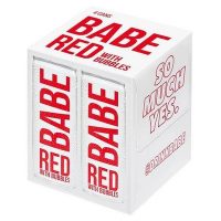 Babe Red With Bubbles 8.5oz 4pk Cn