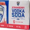 Canteen Spirits Strawberry Vodka Soda 6pk