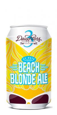 3 Daughters Beach Blonde Ale.