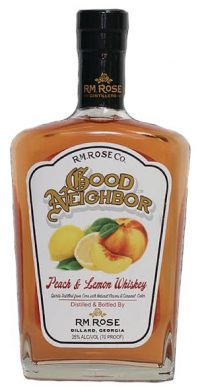 Good Neighbor Peach & Lemon Whiskey
