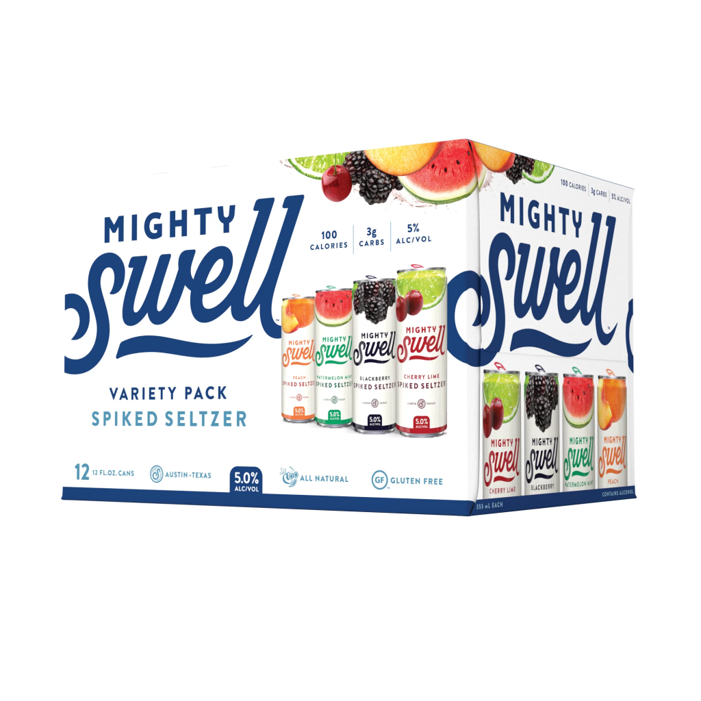 Mighty Swell Tropical Variety 12oz 12pk Cn - Luekens Wine & Spirits