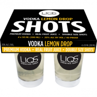 Liqs Vodka Lemon Drop 4pk