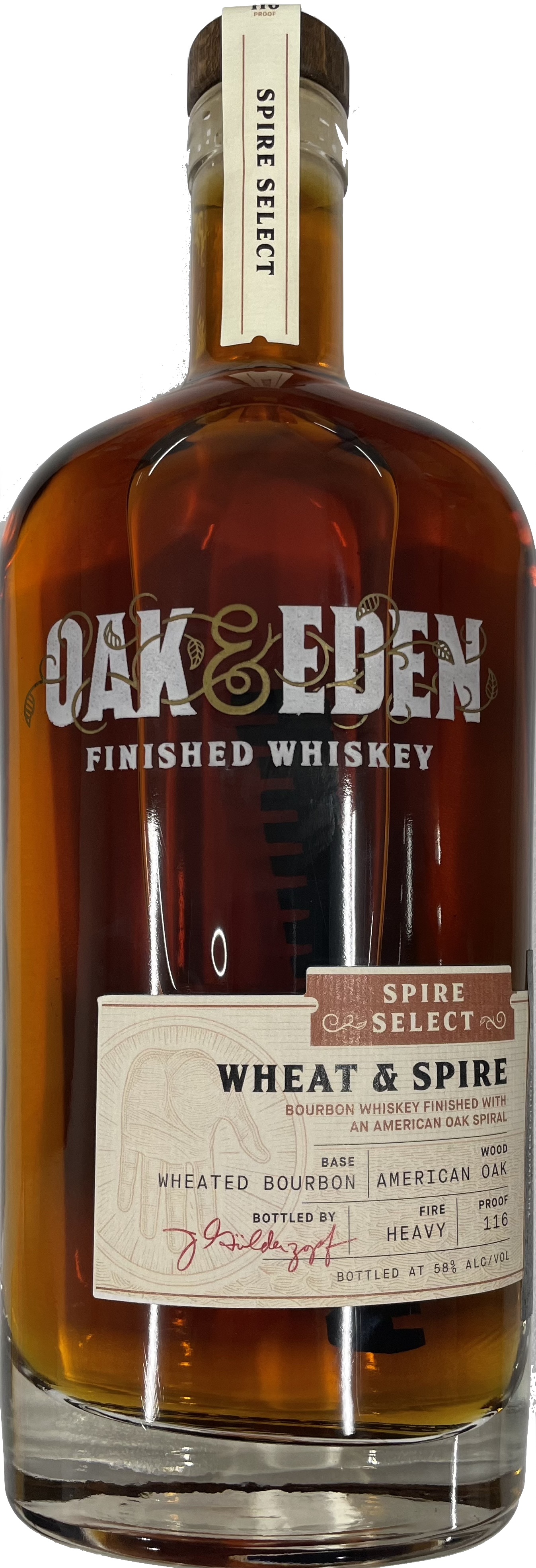 Oak & Eden Wheat and Spire Whiskey