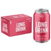 The Long Drink Cranberry Soda 12oz 6pk
