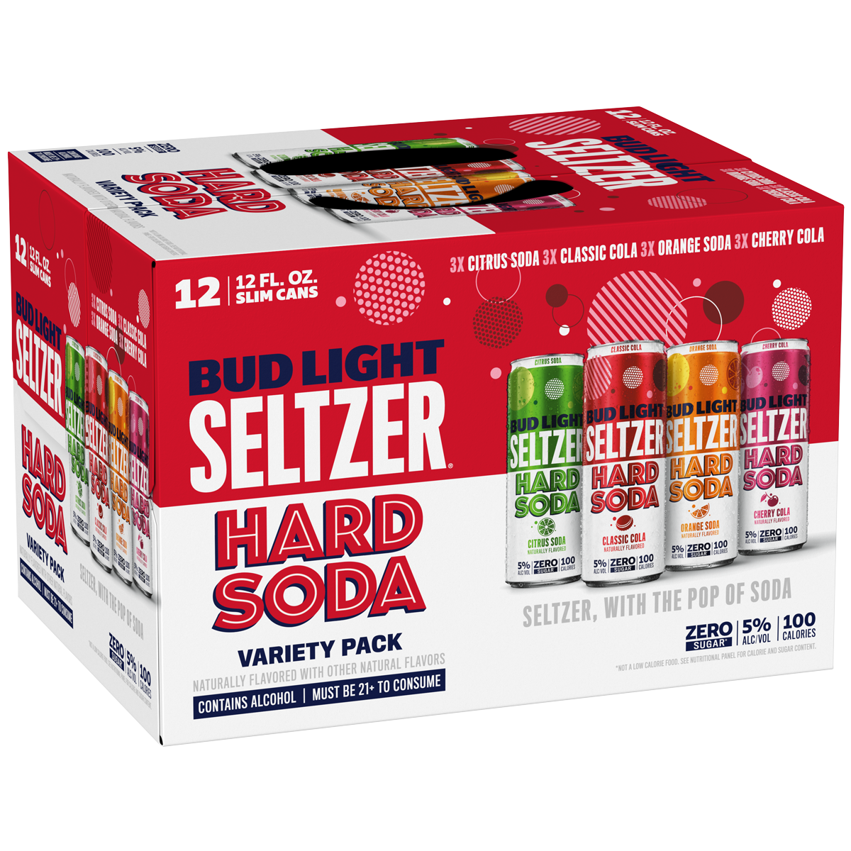 Bud Light Seltzer Hard Soda 12oz 12pk Cn Luekens Wine & Spirits