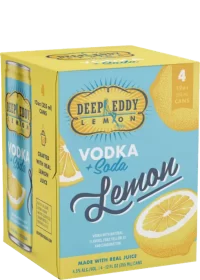 Deep Eddy Lemon Vodka Soda 4pk