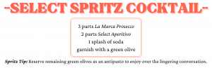 Select Spritz Cocktail Recipe Banner