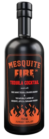 mesquite fire tequila cocktail 200ml