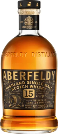 Aberfeldy 15yr Single Malt Scotch 750ml