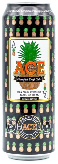 Ace Pineapple Cider 19.2oz Sng Cn