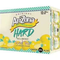 Arizona Hard Iced Tea With Lemon 12oz 12pk Cn