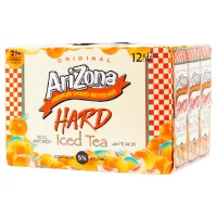 Arizona Hard Iced Tea With Peach 12oz 12pk Cn