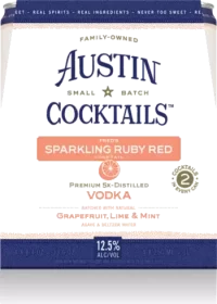 Austin Cocktails Sparkling Ruby Red 8.4oz 4pk Cn