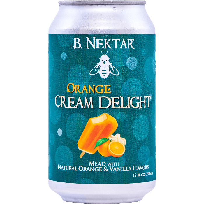 B Nektar Orange Cream Delight 12oz 4pk Cn