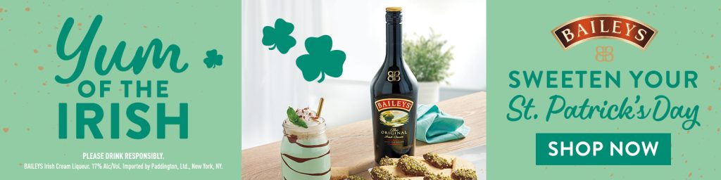 Baileys St Patrick's Day Sub Banner